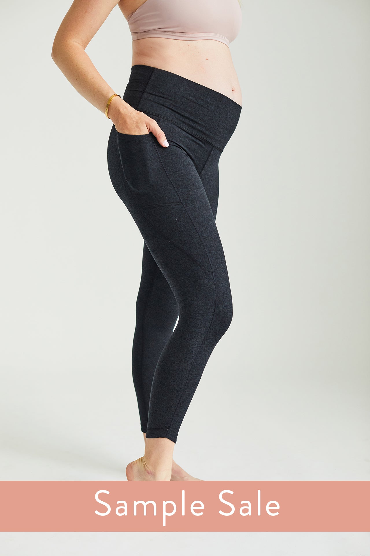 Stylish Crop Leggings Perfect for Expectant Moms on the Go – Anook
