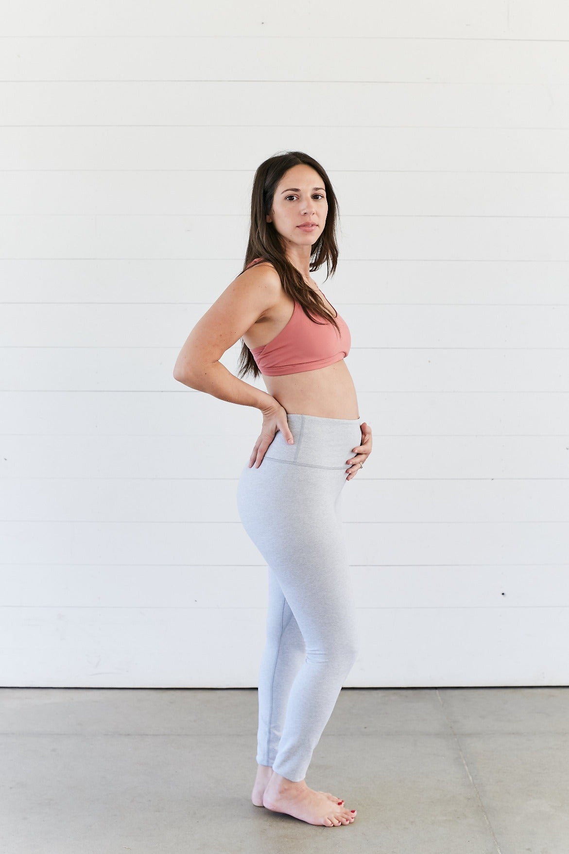 ASOS 4505 Maternity legging with macrame detail