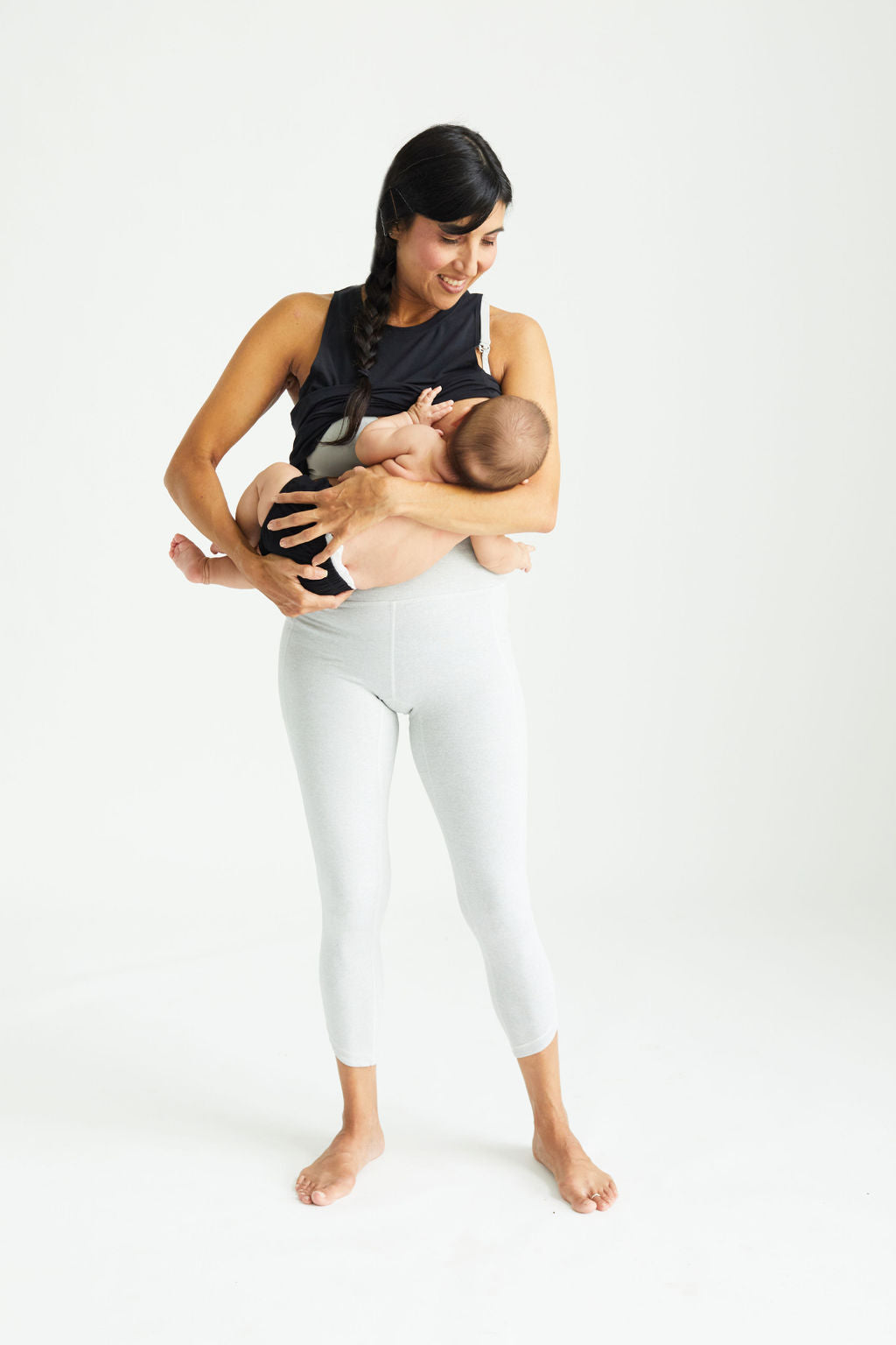 Nursing sports bra, yes please! Shop MOMents Clothing active wear,  maternity leggings, nursing camisoles and muscle tees at 15% off! Thi